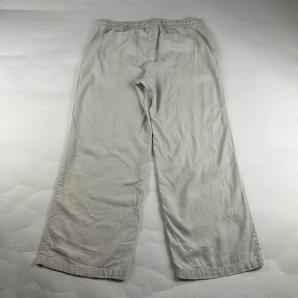 Old Navy Feather Linen Blend Wide Leg Lounge Pant L - Picture 5 of 6